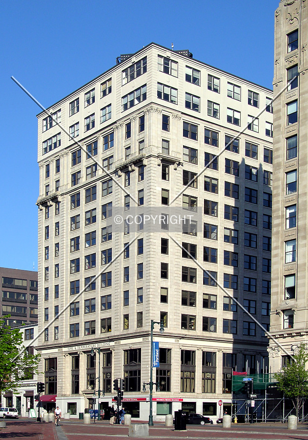 Time and Temperature Building by Chris Patriarca