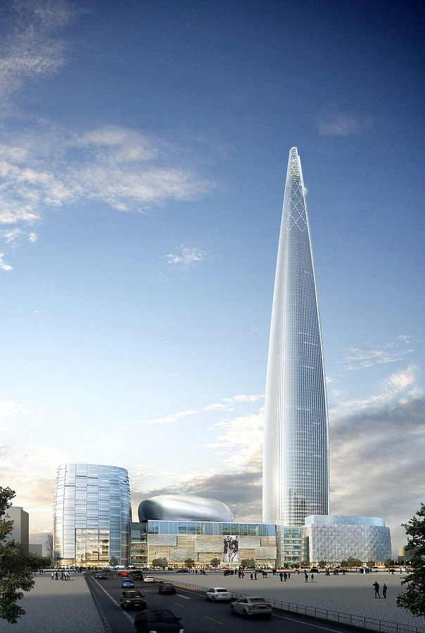 Lotte World Tower by Kohn Pedersen Fox Associates PC