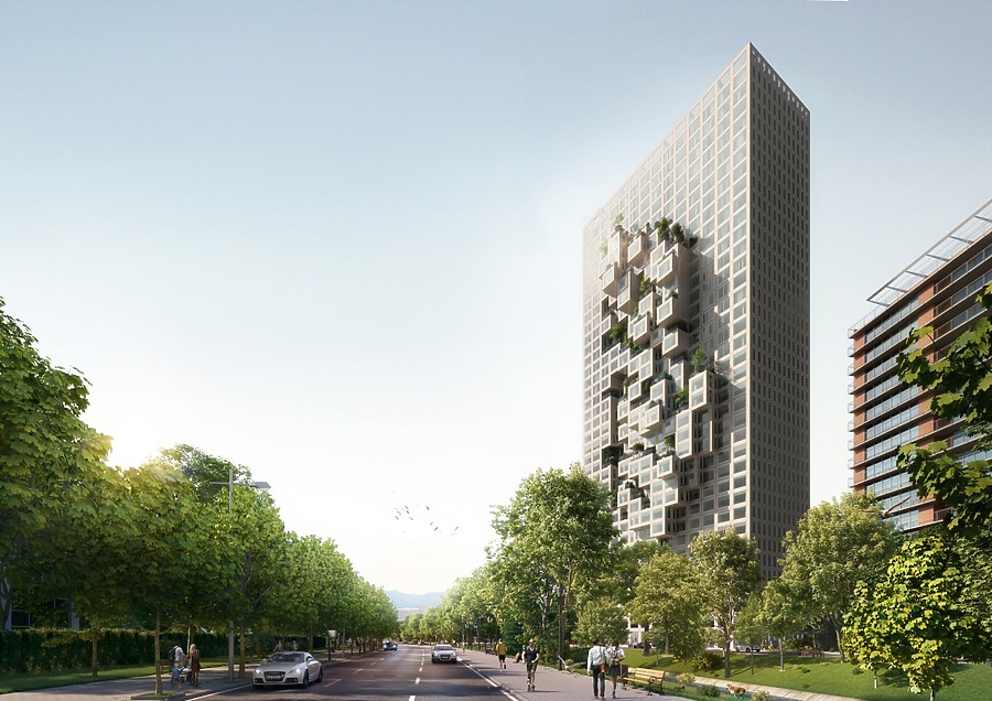 DTA Tower by MVRDV