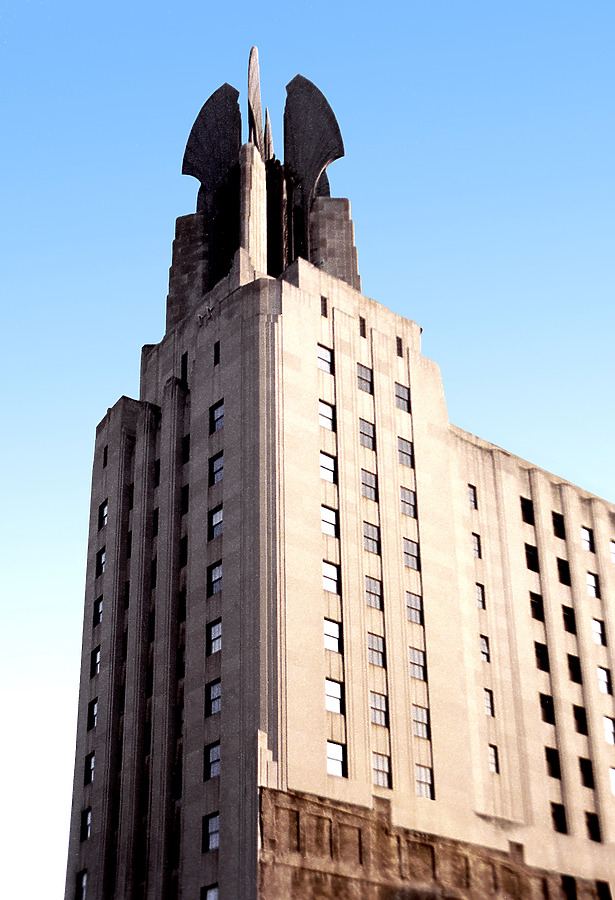 Times Square Building by John Cahill