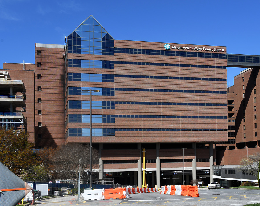 Janeway Clinical Sciences Tower - WFUBMC by John W. Cahill