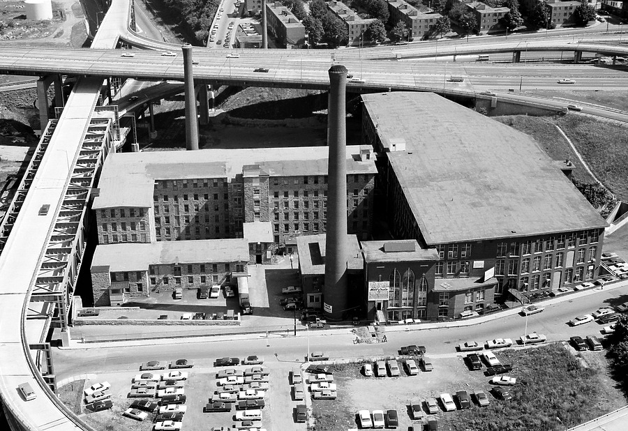 Metacomet Mill by Library of Congress, HABS, Jack E. Boucher