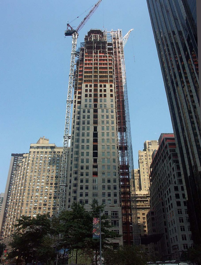 The Tower of 15 Central Park West by Nate Lindsey