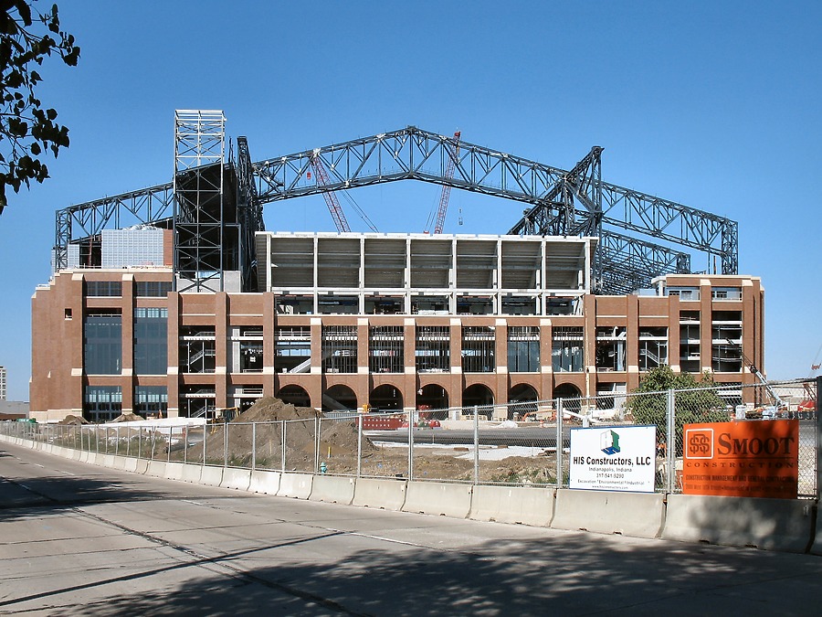 Lucas Oil Stadium by James Peacock