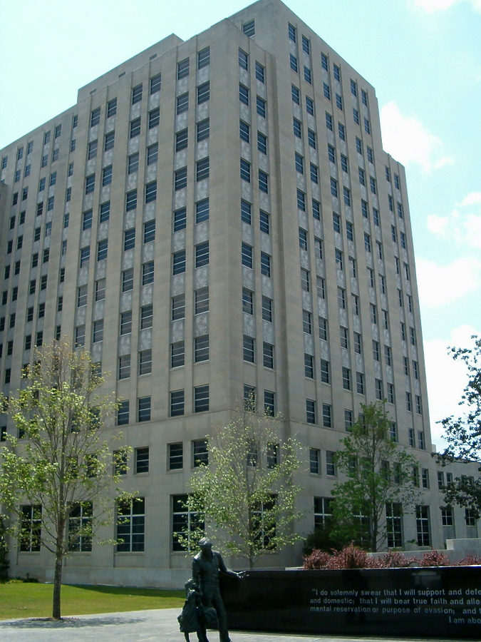 Woolfolk State Office Building by Rodney Gunn