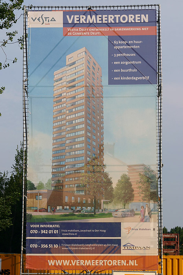 Vermeertoren by Michiel van Dijk
