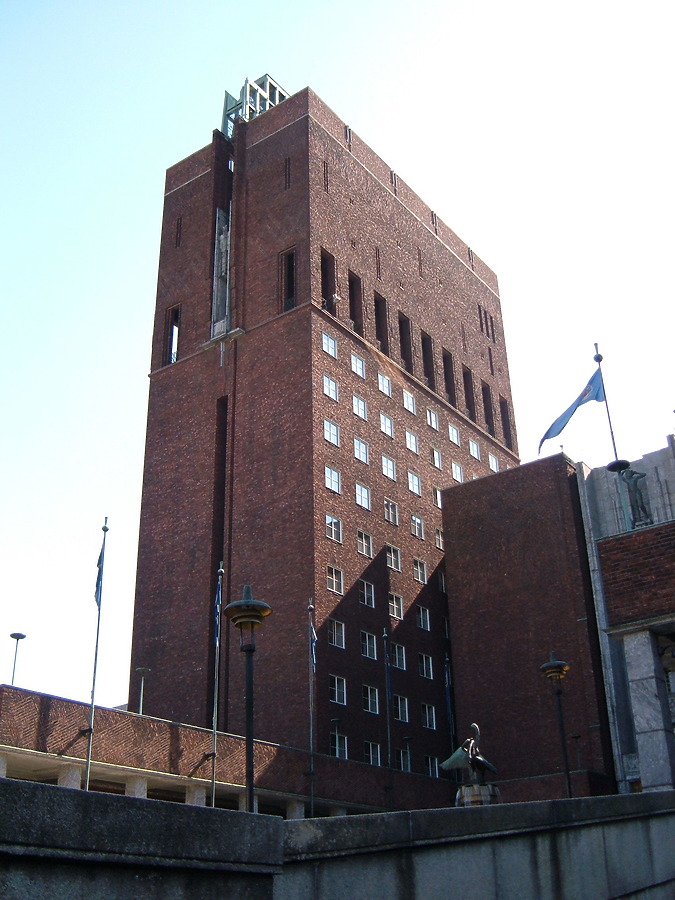 Oslo rådhus by Kjetil Balog