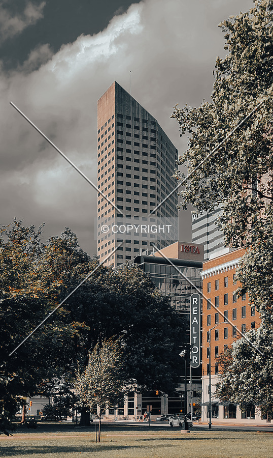 OneAmerica Tower by Ryan Hildebrand