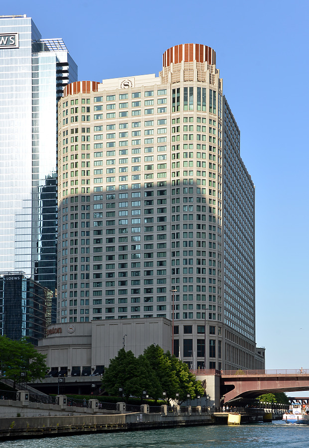 Sheraton Chicago Hotel & Towers by John W. Cahill
