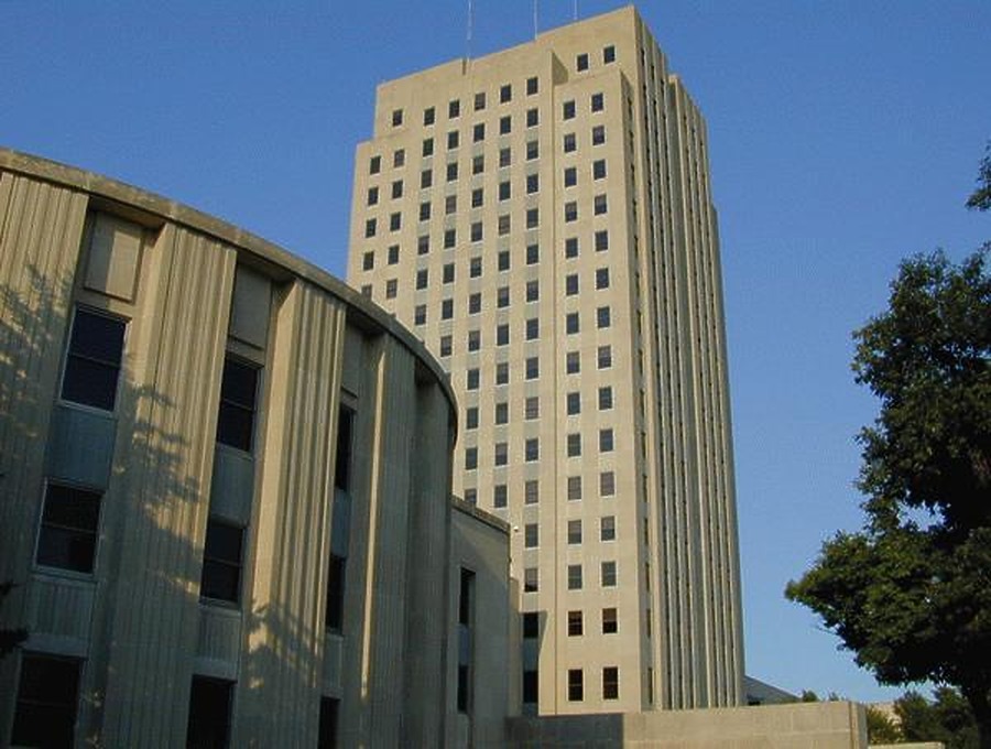 North Dakota State Capitol by Rick Bronson