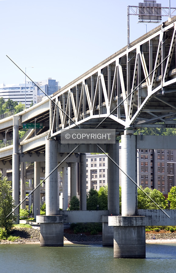 Marquam Bridge by Serdica