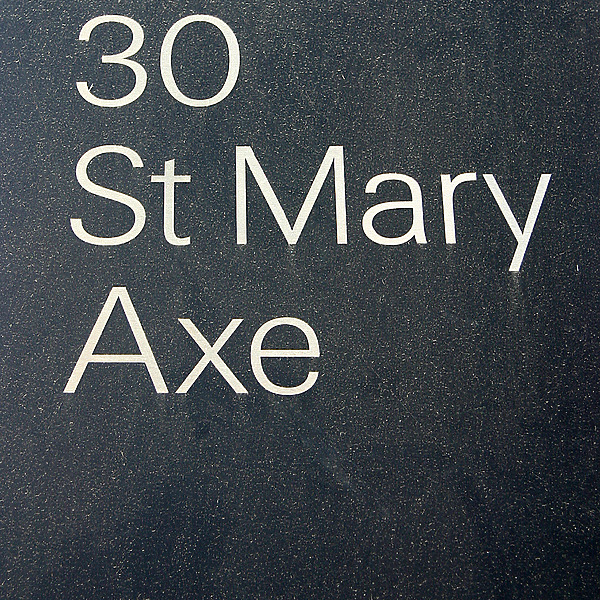 30 St Mary Axe by Tristram Compton