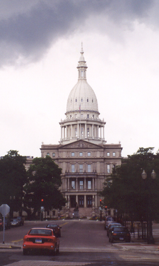 Michigan State Capitol by Marshall Gerometta