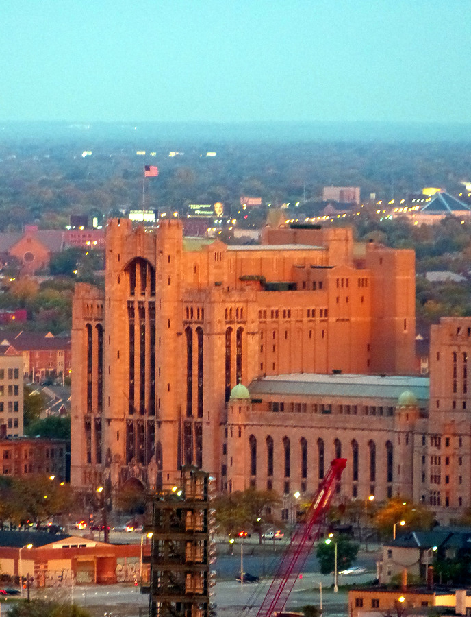 Detroit Masonic Temple by Nate Lindsey