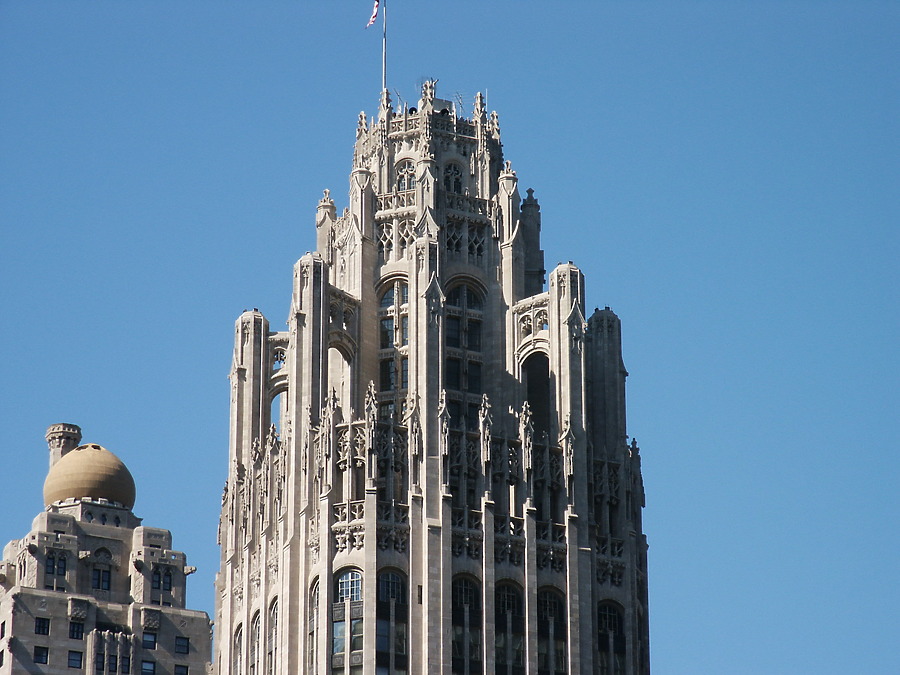 Tribune Tower by Daniel Kieckhefer