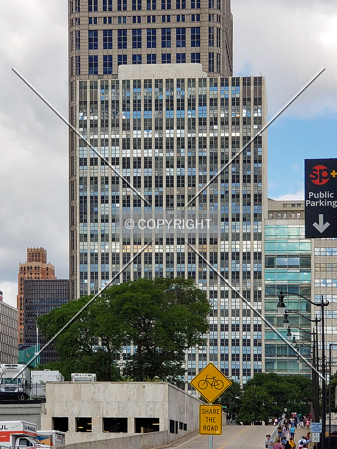 Coleman A. Young Municipal Center by Ryan Hildebrand