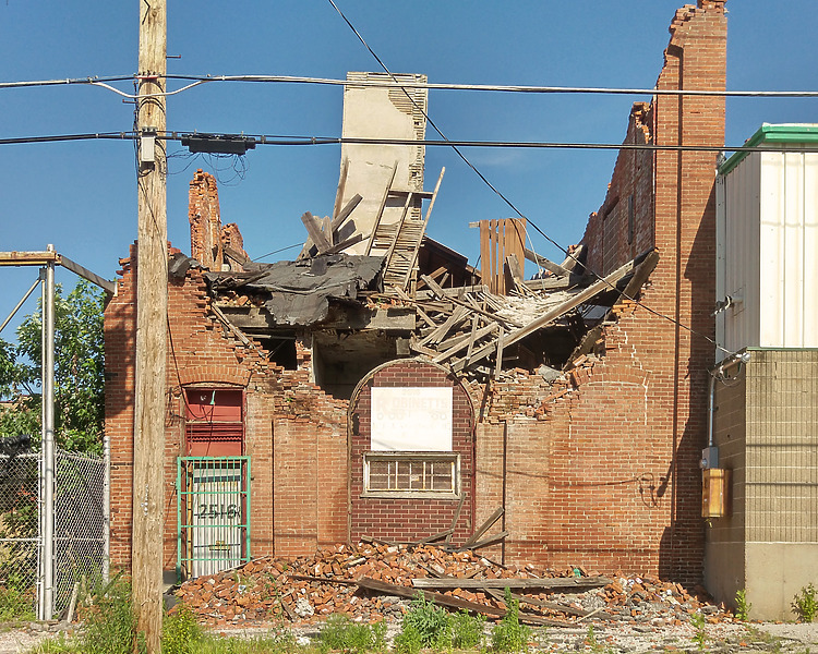 View from the west; June 10, 2015