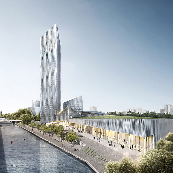 Estrel Tower by Barkow Leibinger