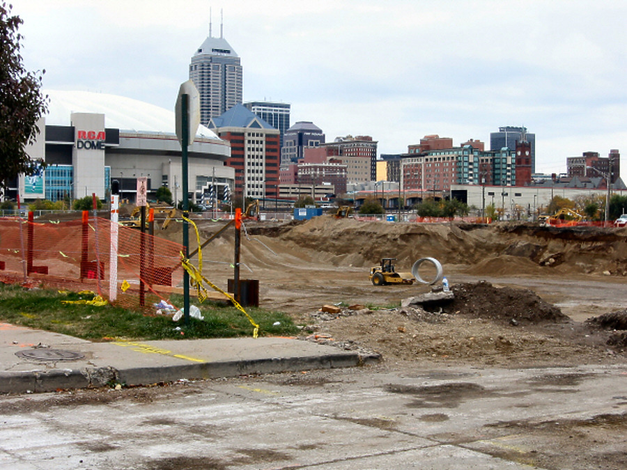 Lucas Oil Stadium by James Peacock
