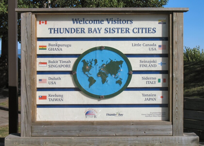 Panorama of Thunder Bay