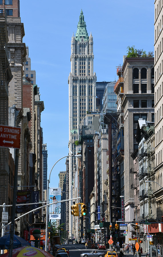 Woolworth Building by John W. Cahill