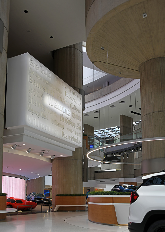 Detroit Marriott at the Renaissance Center by John W. Cahill