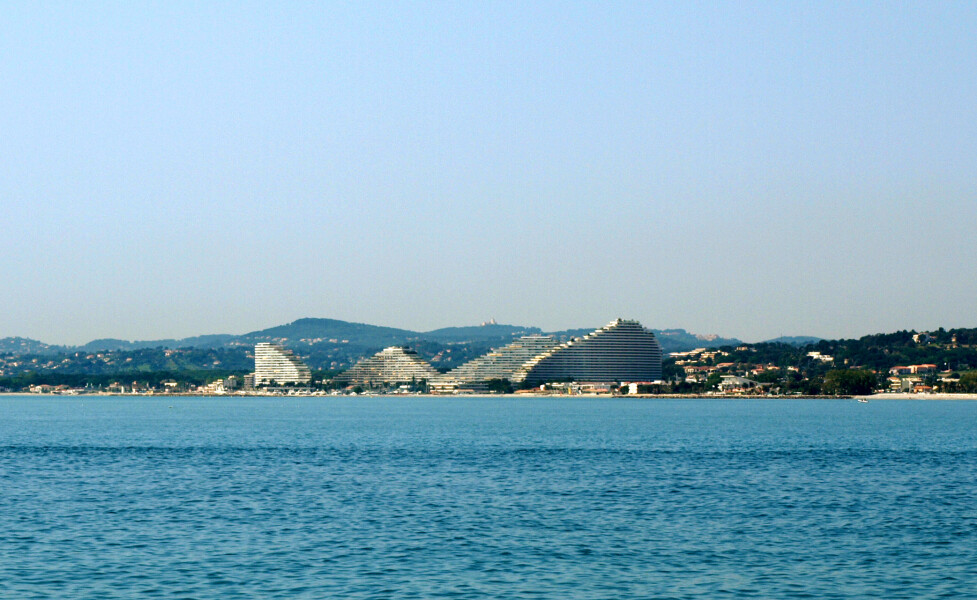 Panorama of Villeneuve-Loubet