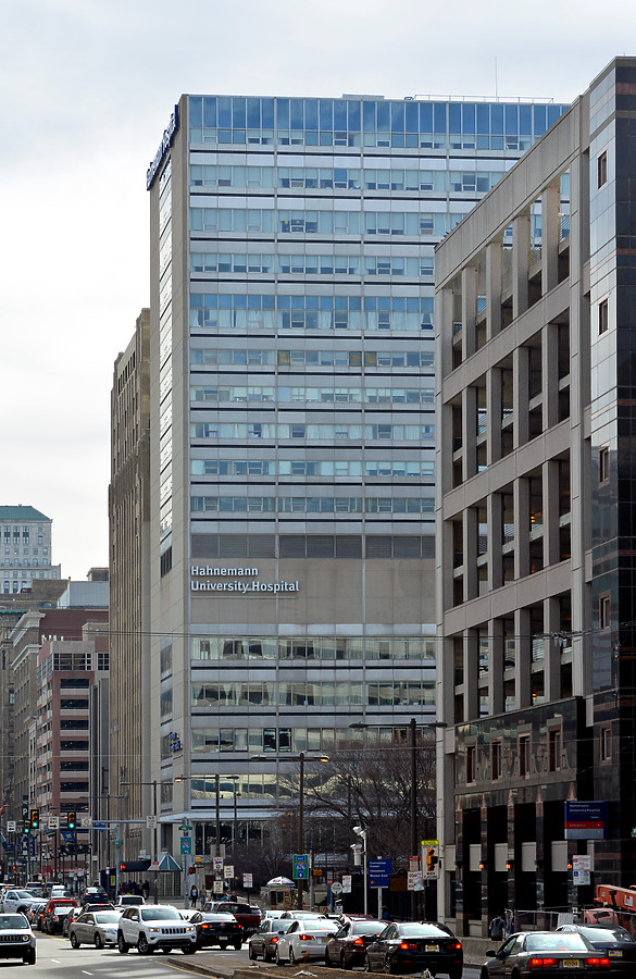 Hahnemann University Hospital North Tower by John W. Cahill