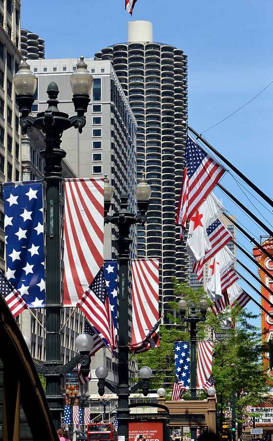 Marina City I by John W. Cahill