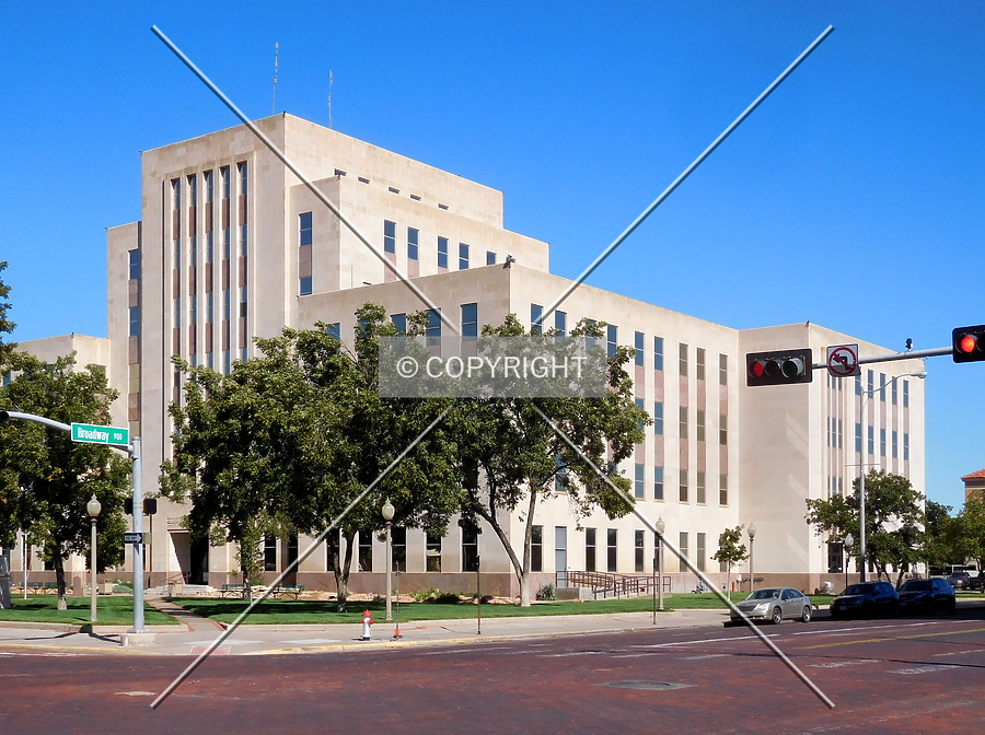Lubbock County Courthouse by Chris Patriarca