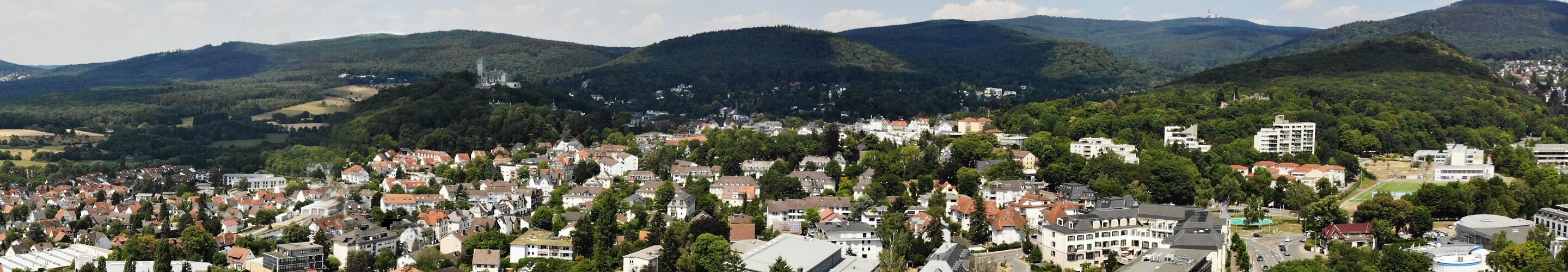 Panorama of Königstein im Taunus