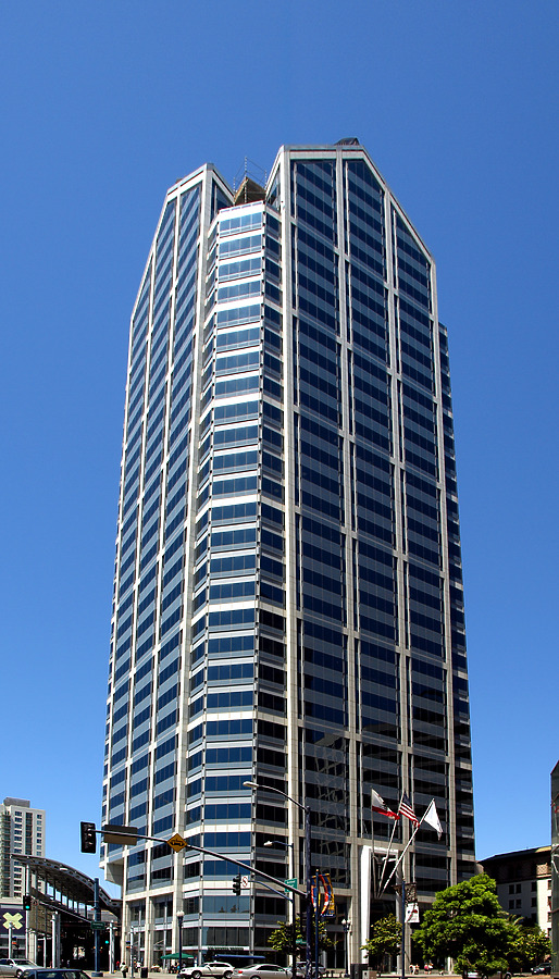 One America Plaza by Marshall Gerometta