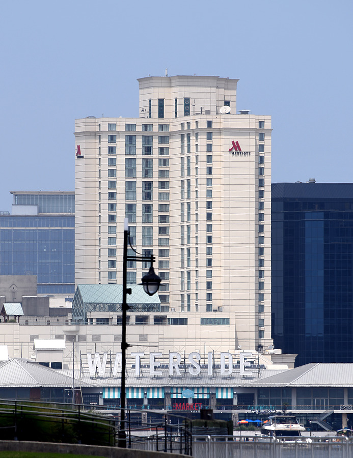 Norfolk Waterside Marriott by John W. Cahill