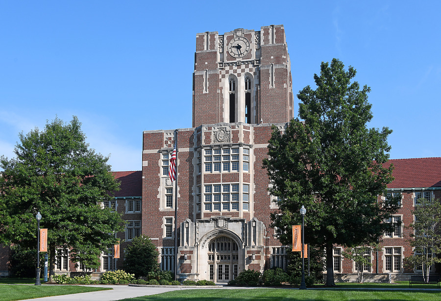 Ayres Hall by John W. Cahill