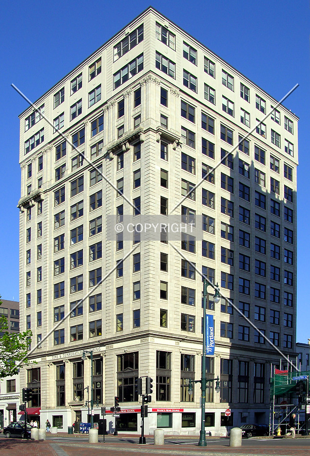 Time and Temperature Building by Chris Patriarca