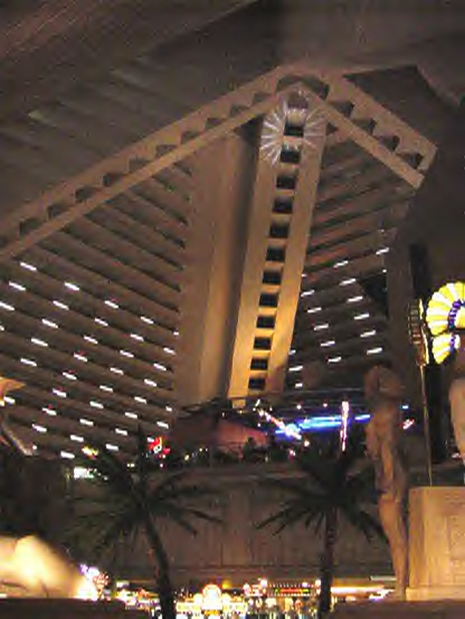 Luxor Pyramid by Marshall Gerometta