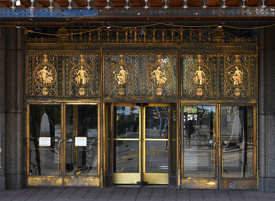 Fisher Building by John W. Cahill