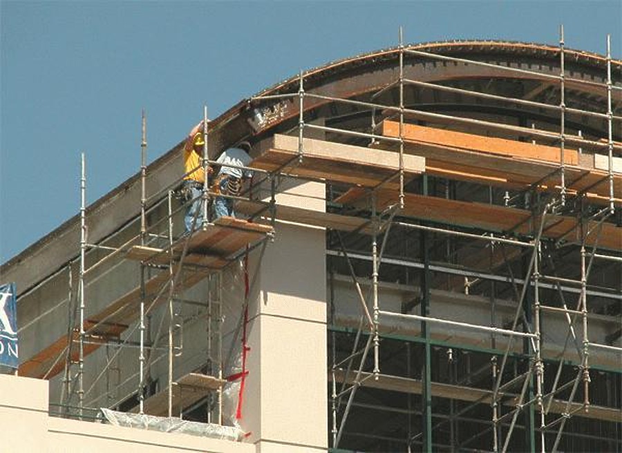 Tower at Convention Center Court by Jim Schwartz