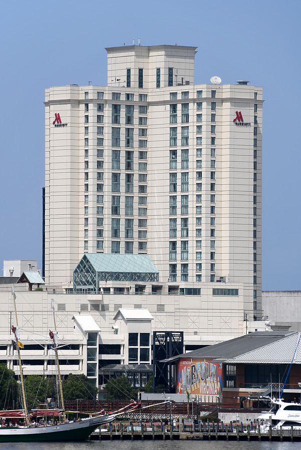 Norfolk Waterside Marriott by John W. Cahill