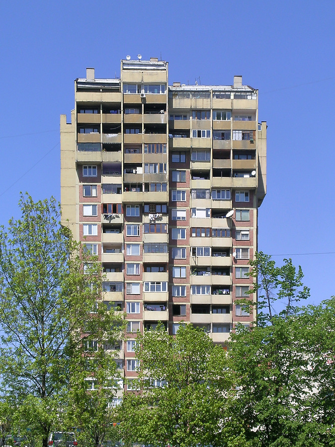 Mladost 1, Block 1A by Kaloian