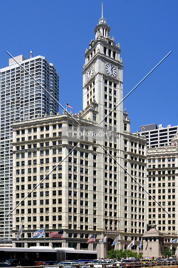 Wrigley Building by Jorge Molina