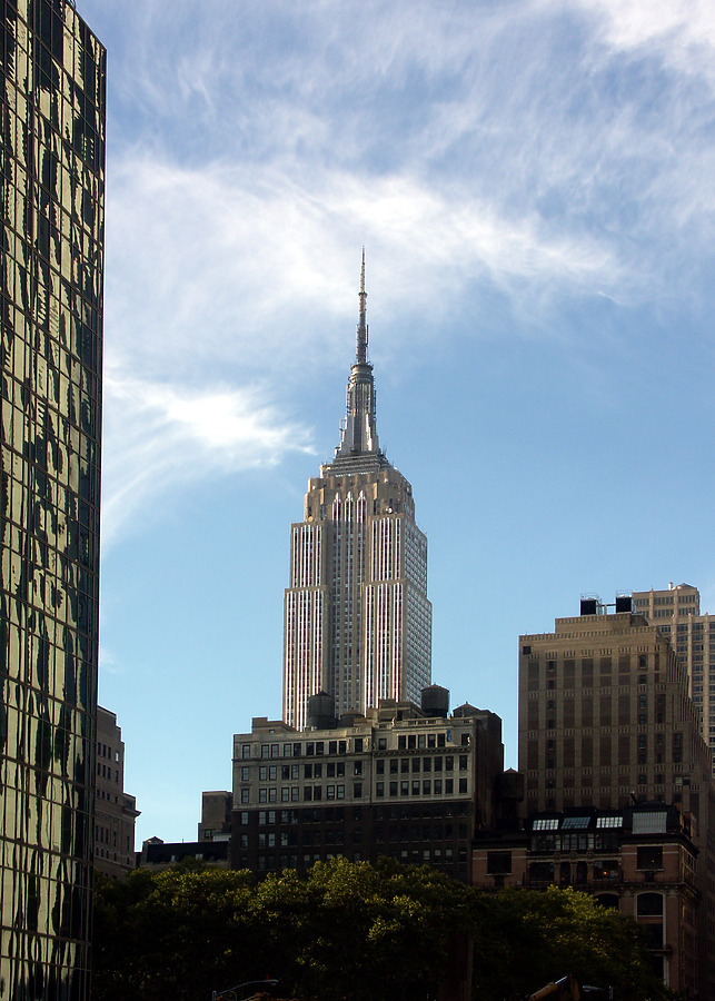 Empire State Building by Marshall Gerometta