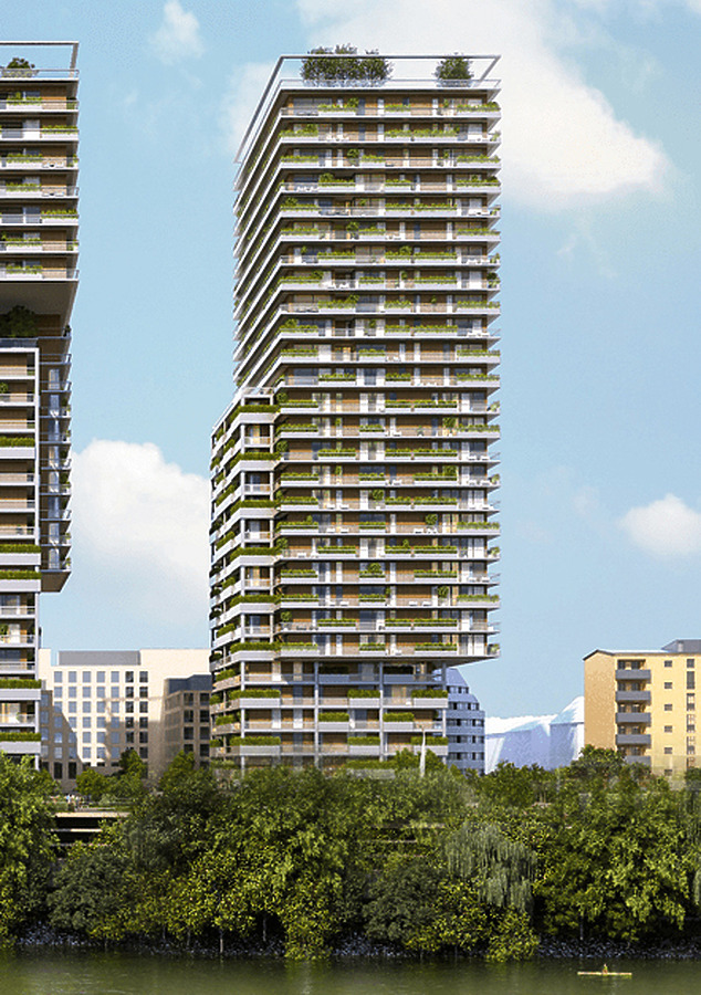 Triiiple Tower I by Henke Schreieck Architekten