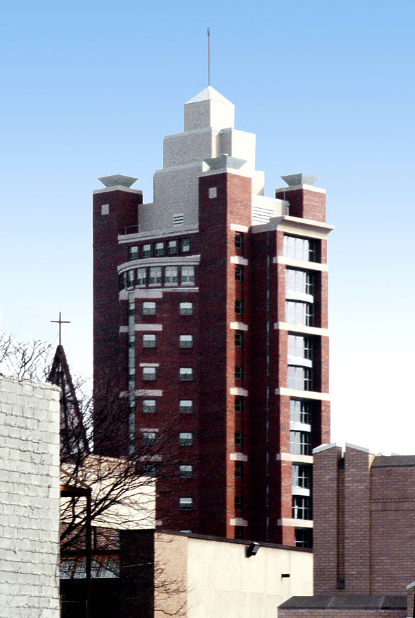 Eastman School of Music Student Living Center by John Cahill