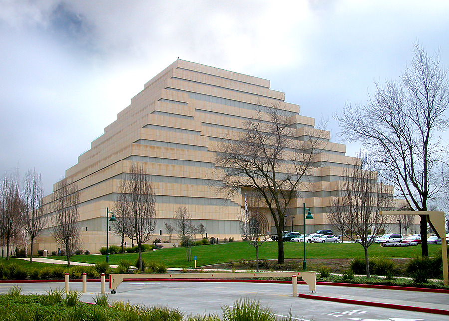 The Ziggurat Building by Jim Schwartz