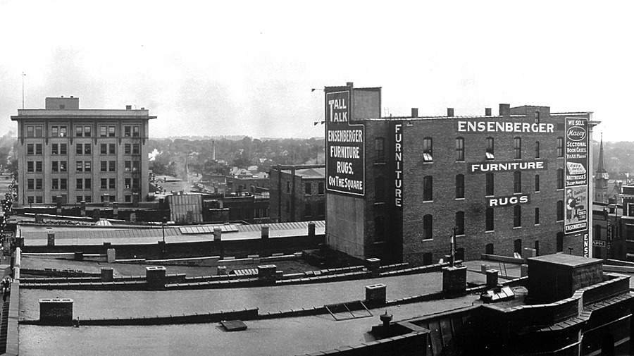 Ensenberger Building by Library of Congress, Prints and Photographs Division, Haines Photo Co.