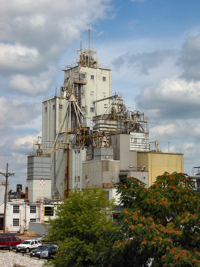 Purina Mills Feed Mill by James Peacock