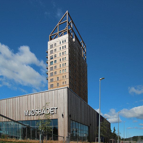 Mjøstårnet by Kjetil Balog