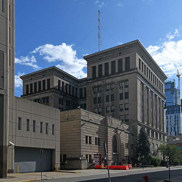 Detroit Police Department Headquarters by John W. Cahill