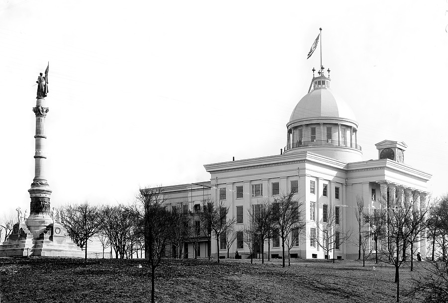 Alabama State Capitol by Library of Congress, Prints and Photographs Division, Detroit Publishing Company